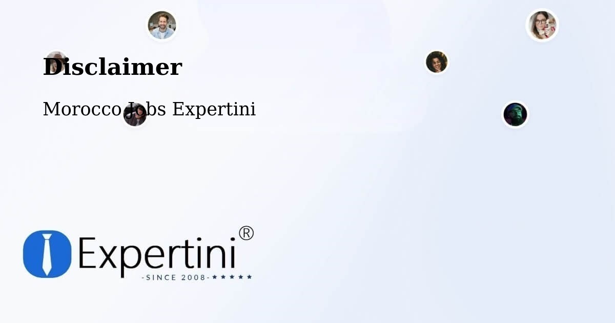 Disclaimer – Jerada - Morocco Jobs Expertini