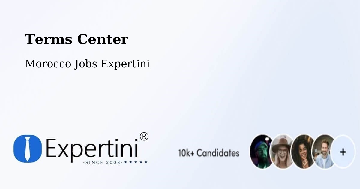Terms of Service – Jerada - Morocco Jobs Expertini